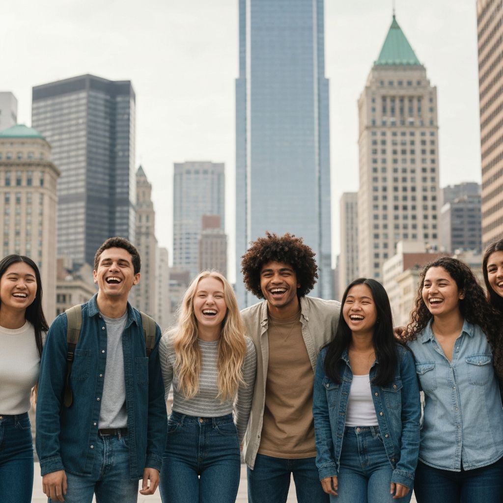 International students experiencing America